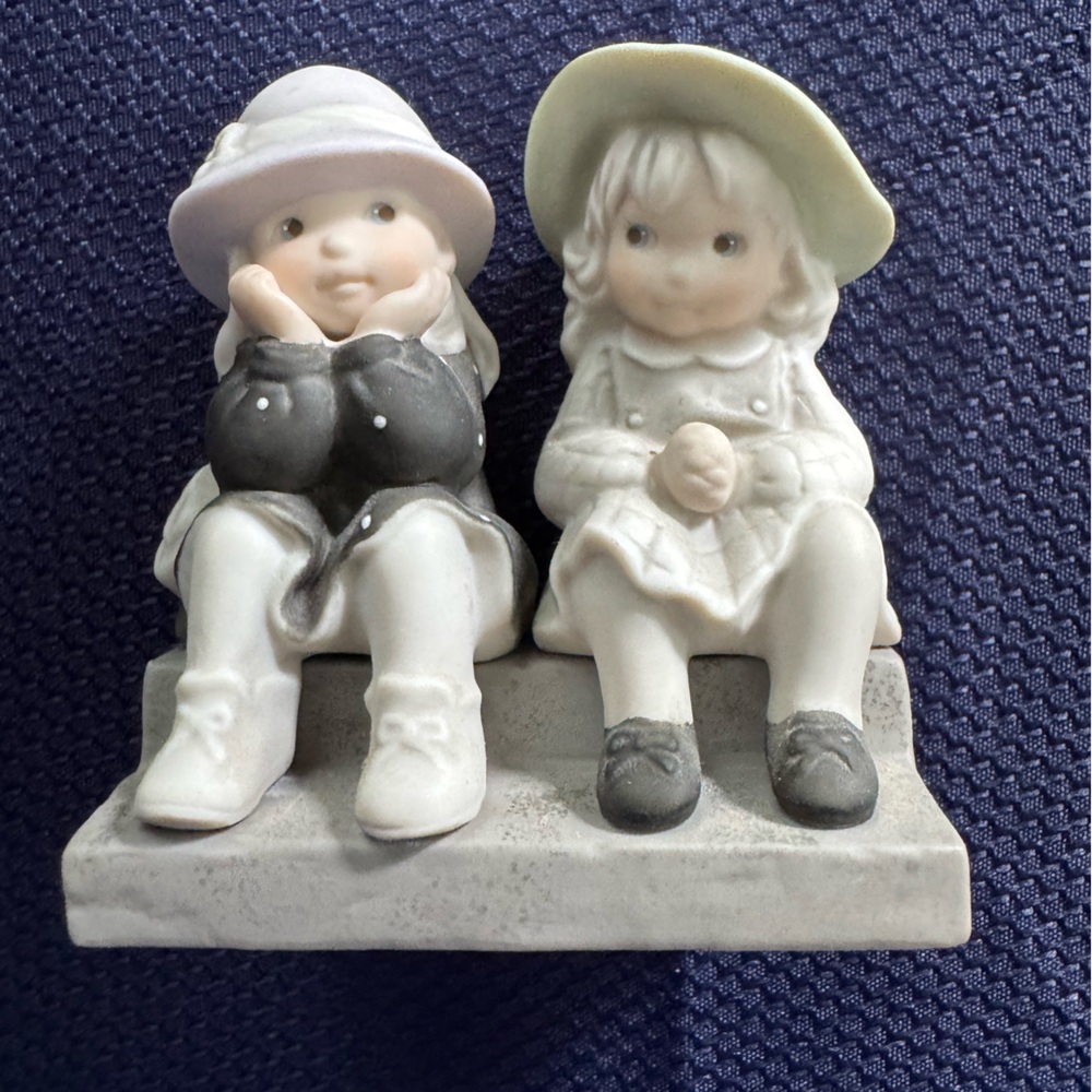 Kim Anderson “We’re Two of a Kind” Porcelain Figurine 1995